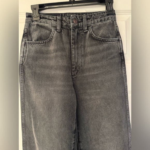 REDONE 70's Originals Cigarette Jeans in Black Sea Women's Denim Jeans Size 24 - Picture 7 of 16